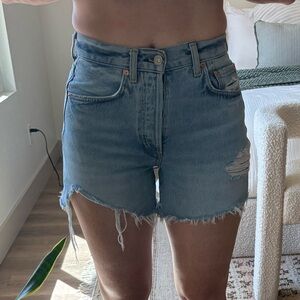 Citizens of Humanity Annabelle High Waist Denim Shorts in Melody, size: 24